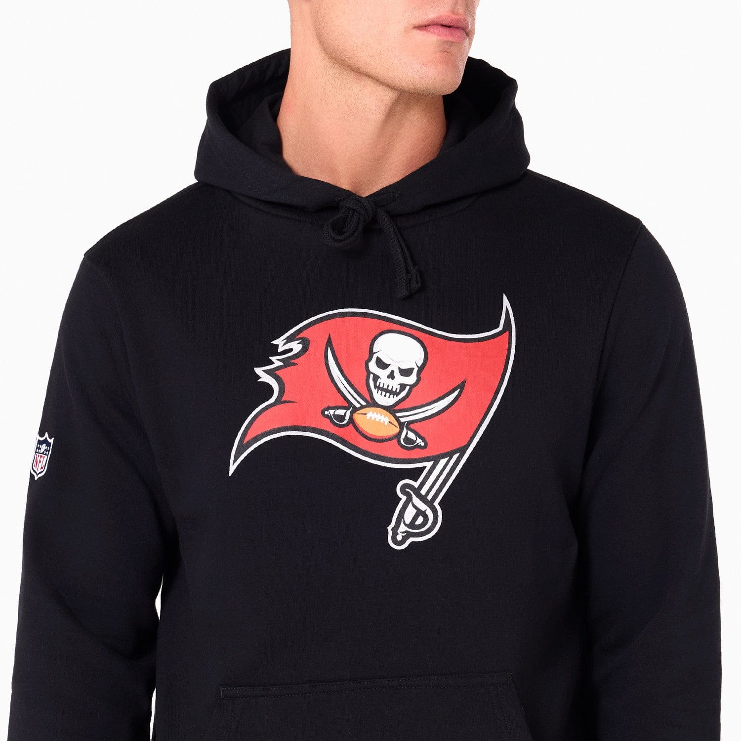 Tampa Bay Buccaneers Logo Hoodie NFL New Era Schwarz - STADIUMDREAMS