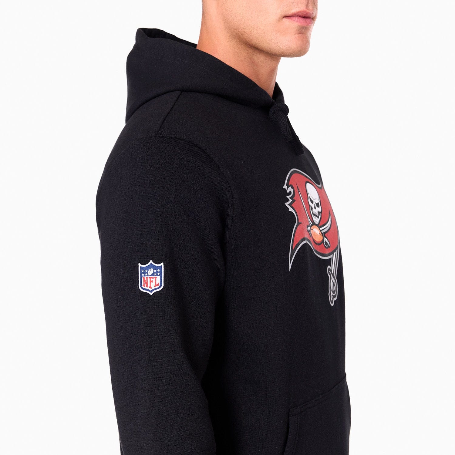 Tampa Bay Buccaneers Logo Hoodie NFL New Era Schwarz - STADIUMDREAMS