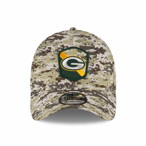 Green Bay Packers 2023 NFL Salute to Service New Era 39Thirty Flex Cap Camouflage - STADIUMDREAMS