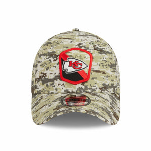 Kansas City Chiefs 2023 NFL Salute to Service New Era 39Thirty Flex Cap Camouflage - STADIUMDREAMS