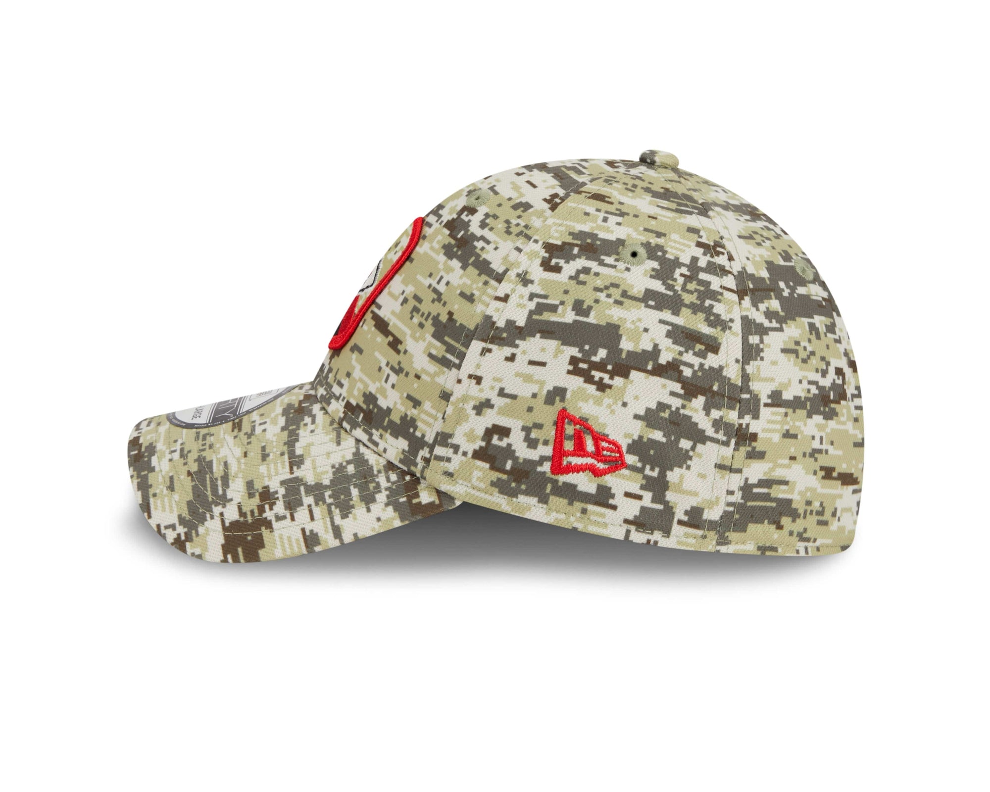 Kansas City Chiefs 2023 NFL Salute to Service New Era 39Thirty Flex Cap Camouflage - STADIUMDREAMS