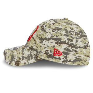 Kansas City Chiefs 2023 NFL Salute to Service New Era 39Thirty Flex Cap Camouflage - STADIUMDREAMS