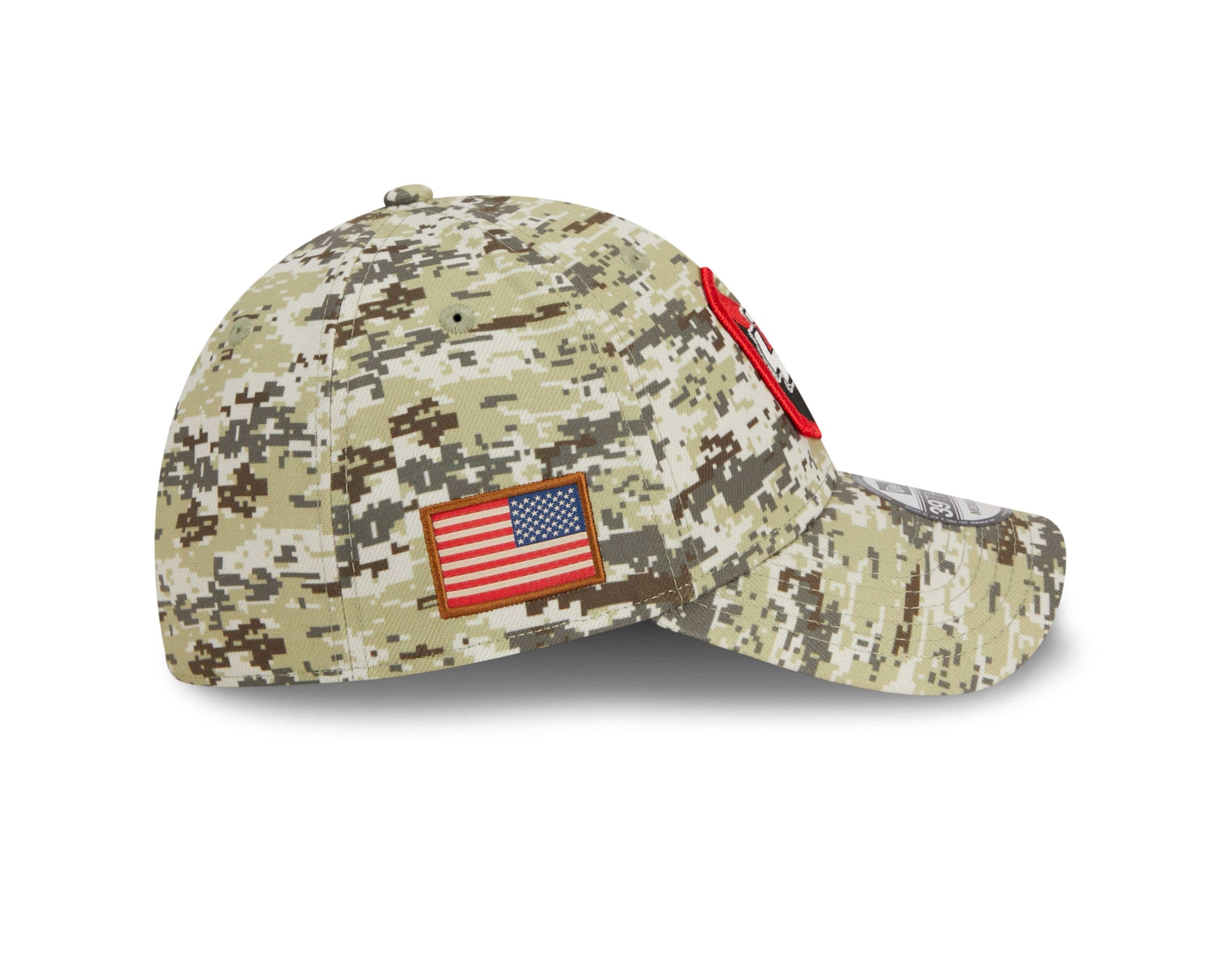 Kansas City Chiefs 2023 NFL Salute to Service New Era 39Thirty Flex Cap Camouflage - STADIUMDREAMS