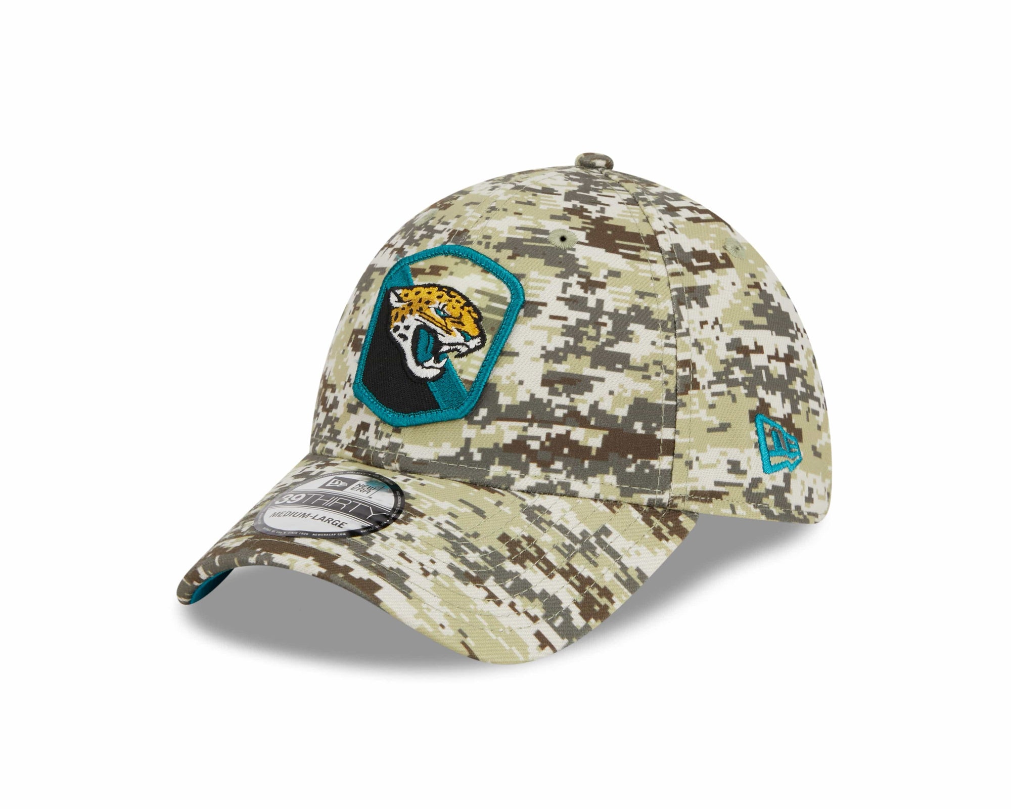 Jacksonville Jaguars NFL Salute to Service New Era 39Thirty Flex Cap Camouflage - STADIUMDREAMS