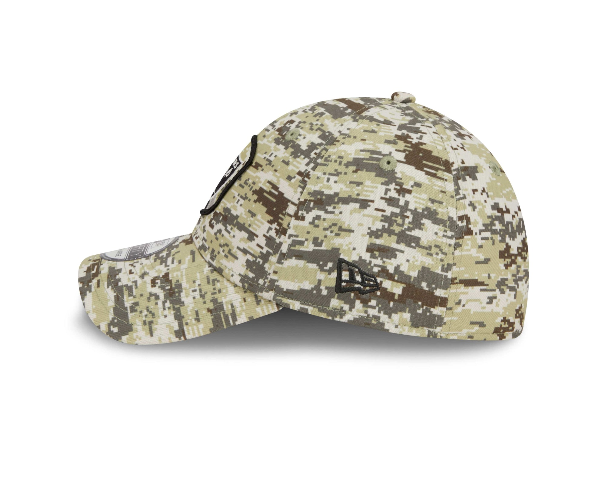 Las Vegas Raiders 2023 NFL Salute to Service New Era 39Thirty Flex Cap Camouflage - STADIUMDREAMS