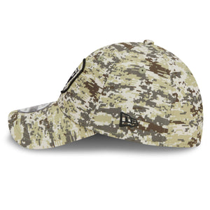 Las Vegas Raiders 2023 NFL Salute to Service New Era 39Thirty Flex Cap Camouflage - STADIUMDREAMS