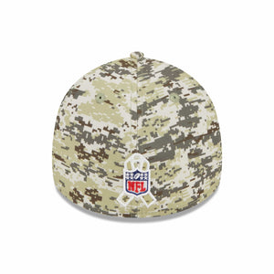 Las Vegas Raiders 2023 NFL Salute to Service New Era 39Thirty Flex Cap Camouflage - STADIUMDREAMS