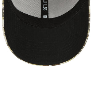 Las Vegas Raiders 2023 NFL Salute to Service New Era 39Thirty Flex Cap Camouflage - STADIUMDREAMS