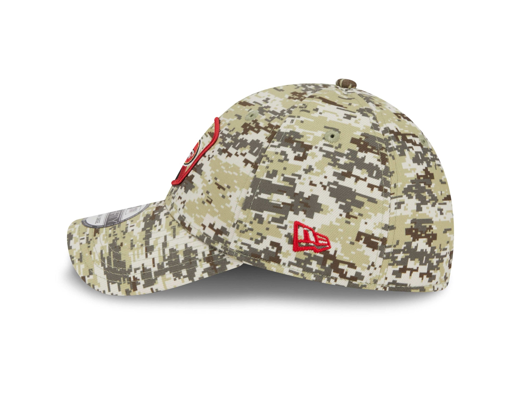 San Francisco 49ers 2023 NFL Salute to Service New Era 39Thirty Flex Cap Camouflage - STADIUMDREAMS