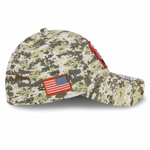 San Francisco 49ers 2023 NFL Salute to Service New Era 39Thirty Flex Cap Camouflage - STADIUMDREAMS