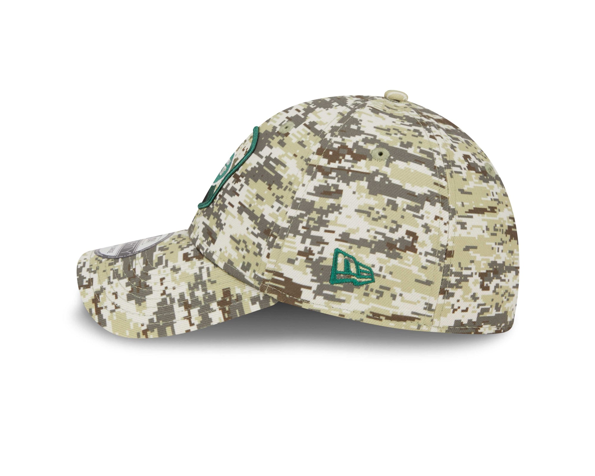 New York Jets 2023 NFL Salute to Service New Era 39Thirty Flex Cap Camouflage - STADIUMDREAMS