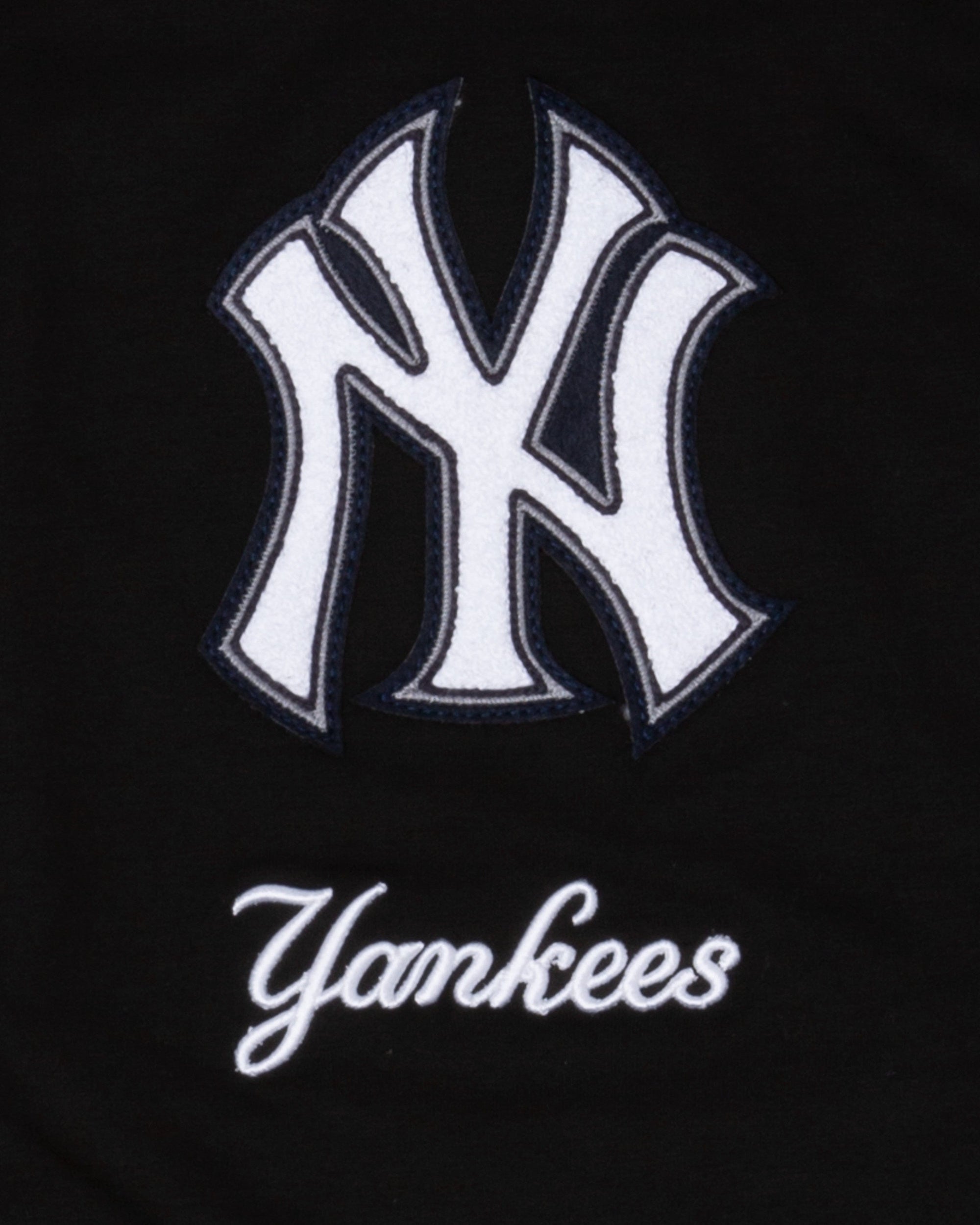 New York Yankees MLB Logoselect Hoodie schwarz - STADIUMDREAMS