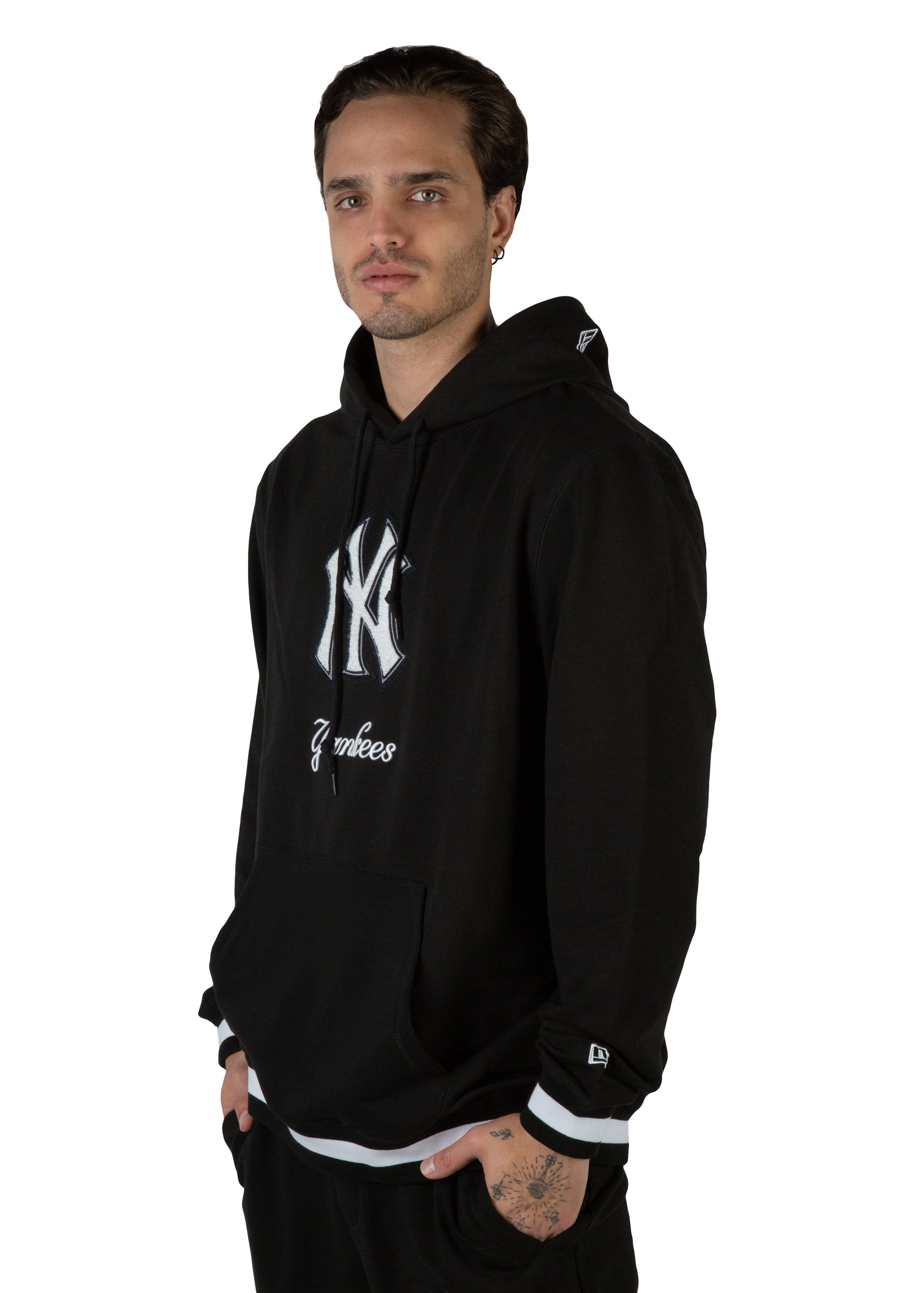 New York Yankees MLB Logoselect Hoodie schwarz - STADIUMDREAMS