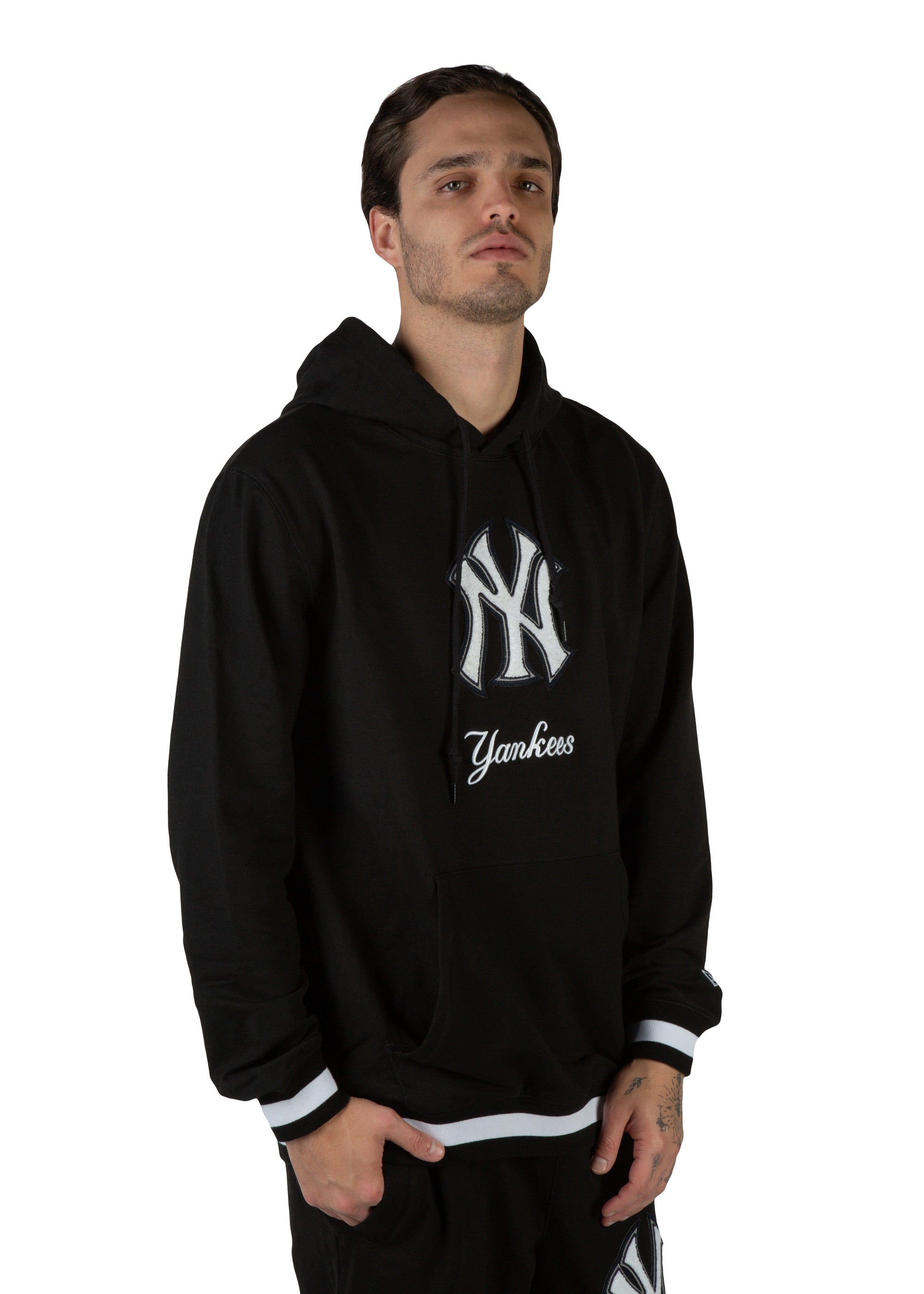 New York Yankees MLB Logoselect Hoodie schwarz - STADIUMDREAMS