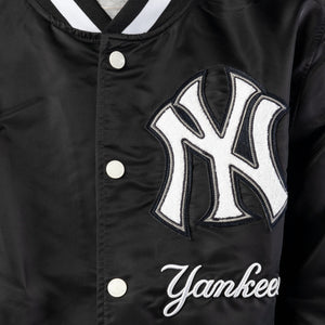 New York Yankees MLB Logoselect Jacke schwarz - STADIUMDREAMS