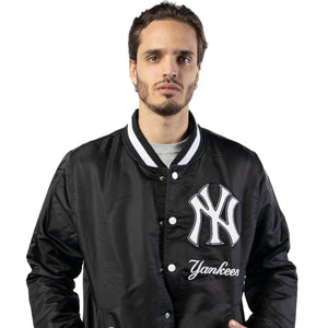 New York Yankees MLB Logoselect Jacke schwarz - STADIUMDREAMS