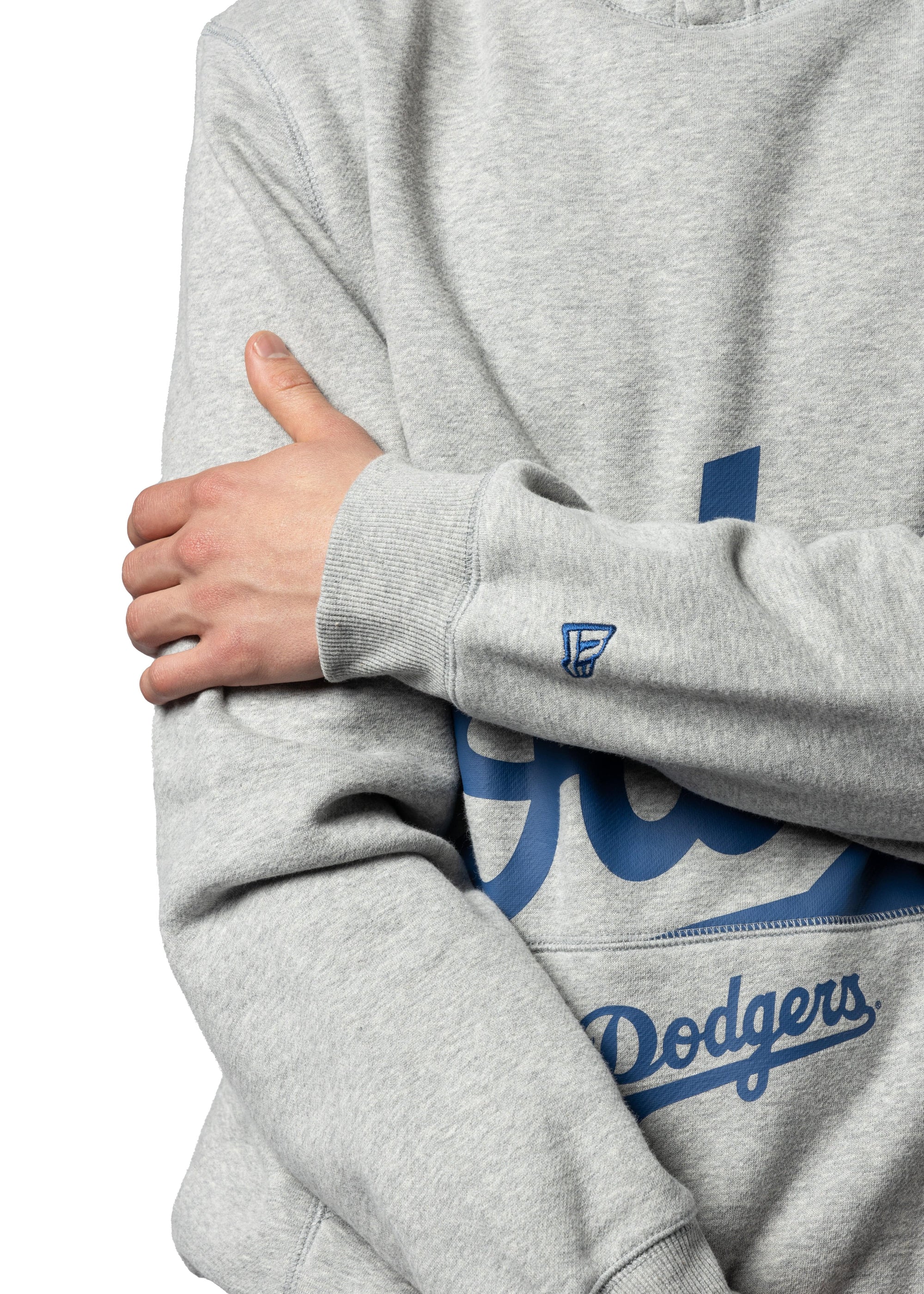 Los Angeles Dodgers MLB Oversized Hoodie grau - STADIUMDREAMS