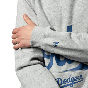 Los Angeles Dodgers MLB Oversized Hoodie grau - STADIUMDREAMS