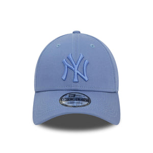 New York Yankees New Era League Essential 9Forty MLB Cap Pastell Lila - STADIUMDREAMS