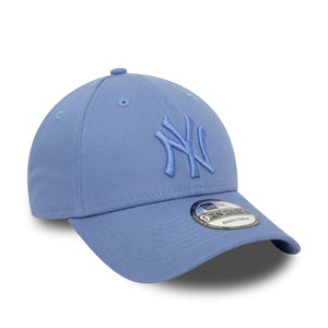 New York Yankees New Era League Essential 9Forty MLB Cap Pastell Lila - STADIUMDREAMS