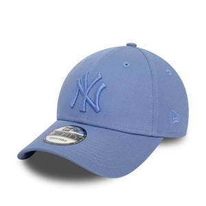 New York Yankees New Era League Essential 9Forty MLB Cap Pastell Lila - STADIUMDREAMS