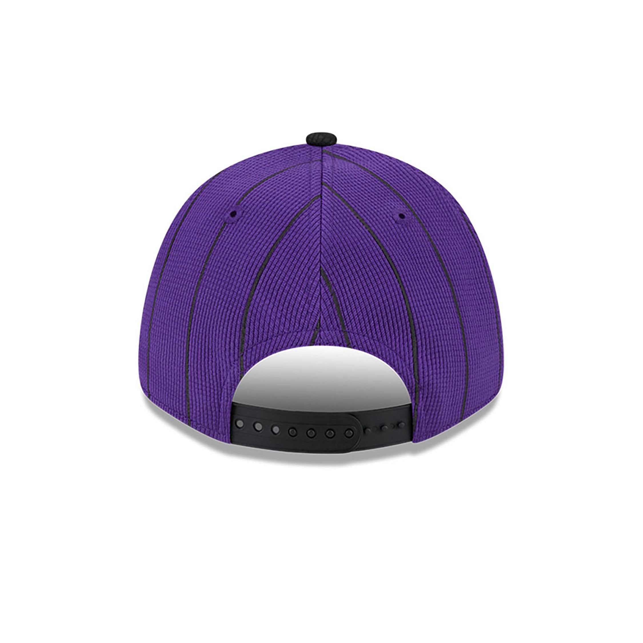 Colorado Rockies New Era 2025 MLB Batting Practice 9FORTY Stretch Snap Cap Lila - STADIUMDREAMS