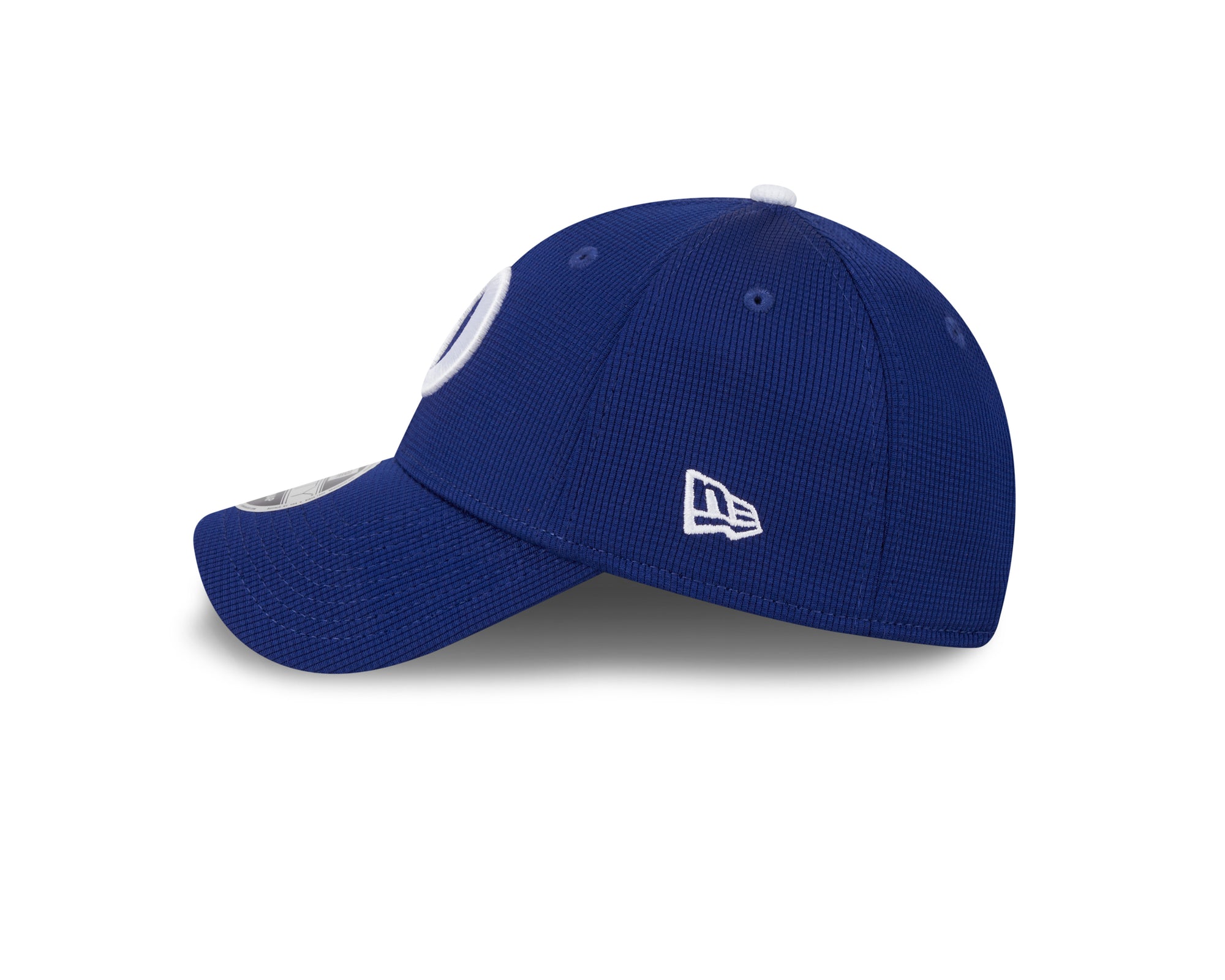 Los Angeles Dodgers New Era 2025 MLB Batting Practice 9FORTY Stretch Snap Cap Blau - STADIUMDREAMS