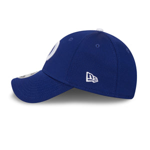 Los Angeles Dodgers New Era 2025 MLB Batting Practice 9FORTY Stretch Snap Cap Blau - STADIUMDREAMS