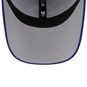 Los Angeles Dodgers New Era 2025 MLB Batting Practice 9FORTY Stretch Snap Cap Blau - STADIUMDREAMS