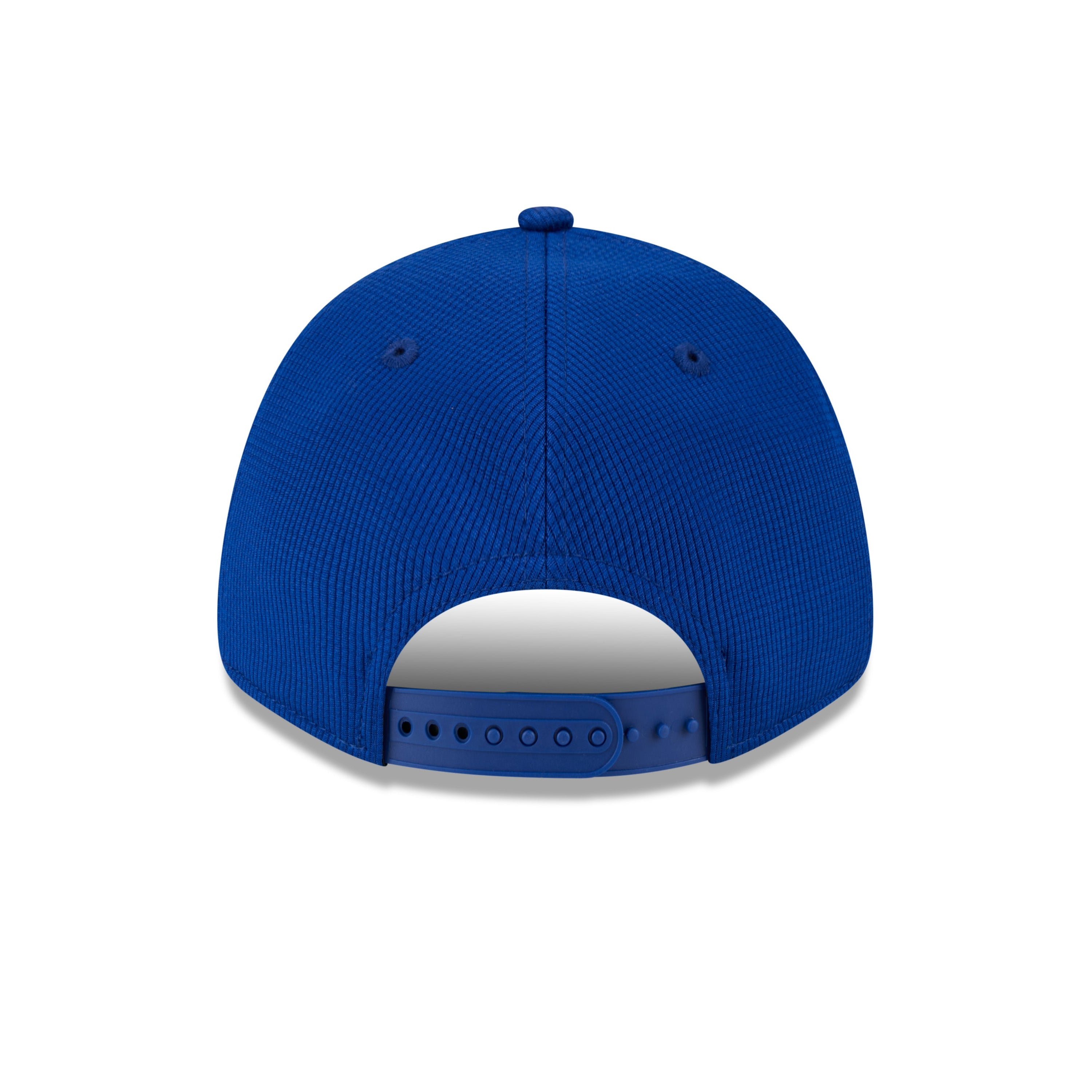 Chicago Cubs New Era 2025 MLB Batting Practice 9FORTY Stretch Snap Cap Blau - STADIUMDREAMS