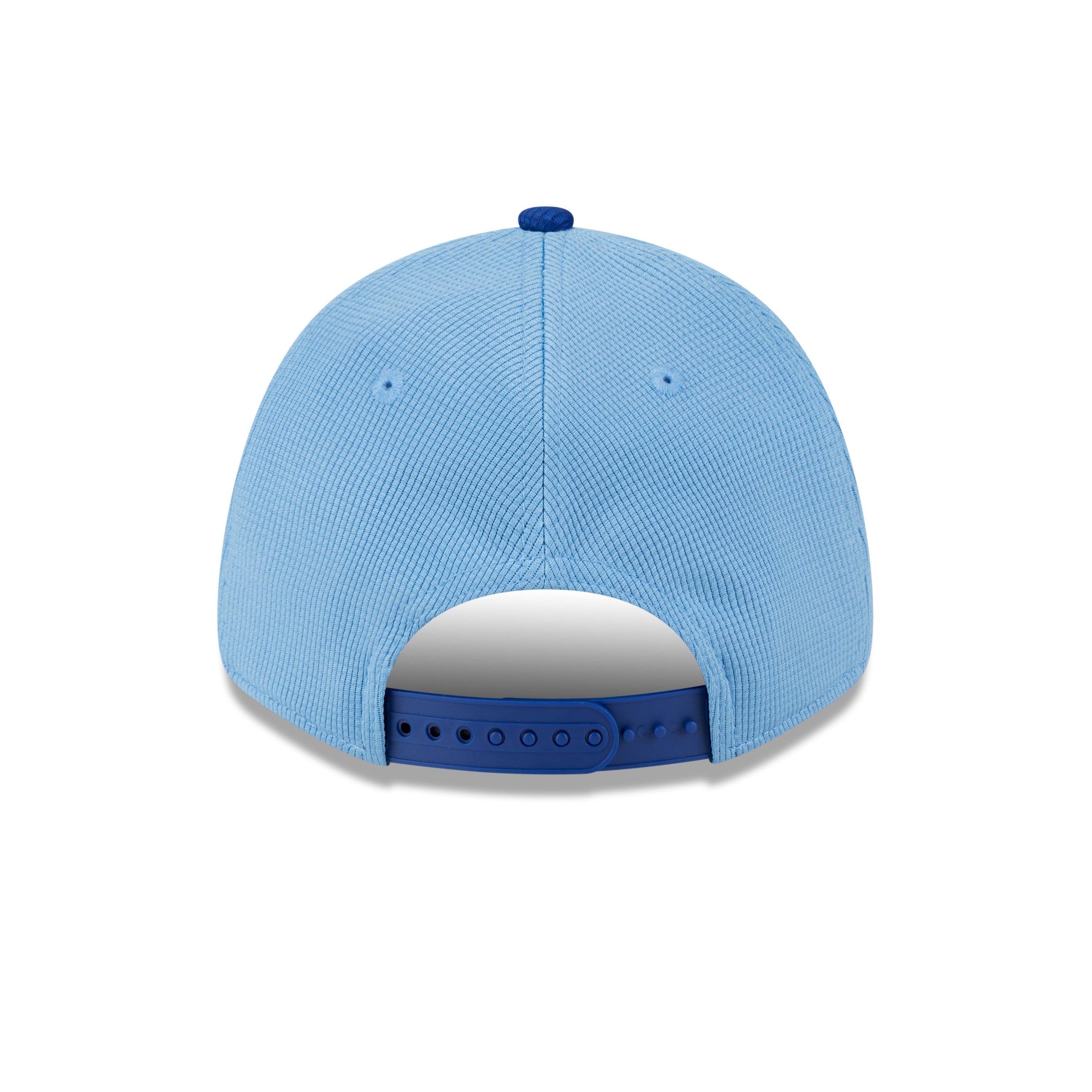 Toronto Blue Jays New Era 2025 MLB Batting Practice 9FORTY Stretch Snap Cap Blau - STADIUMDREAMS