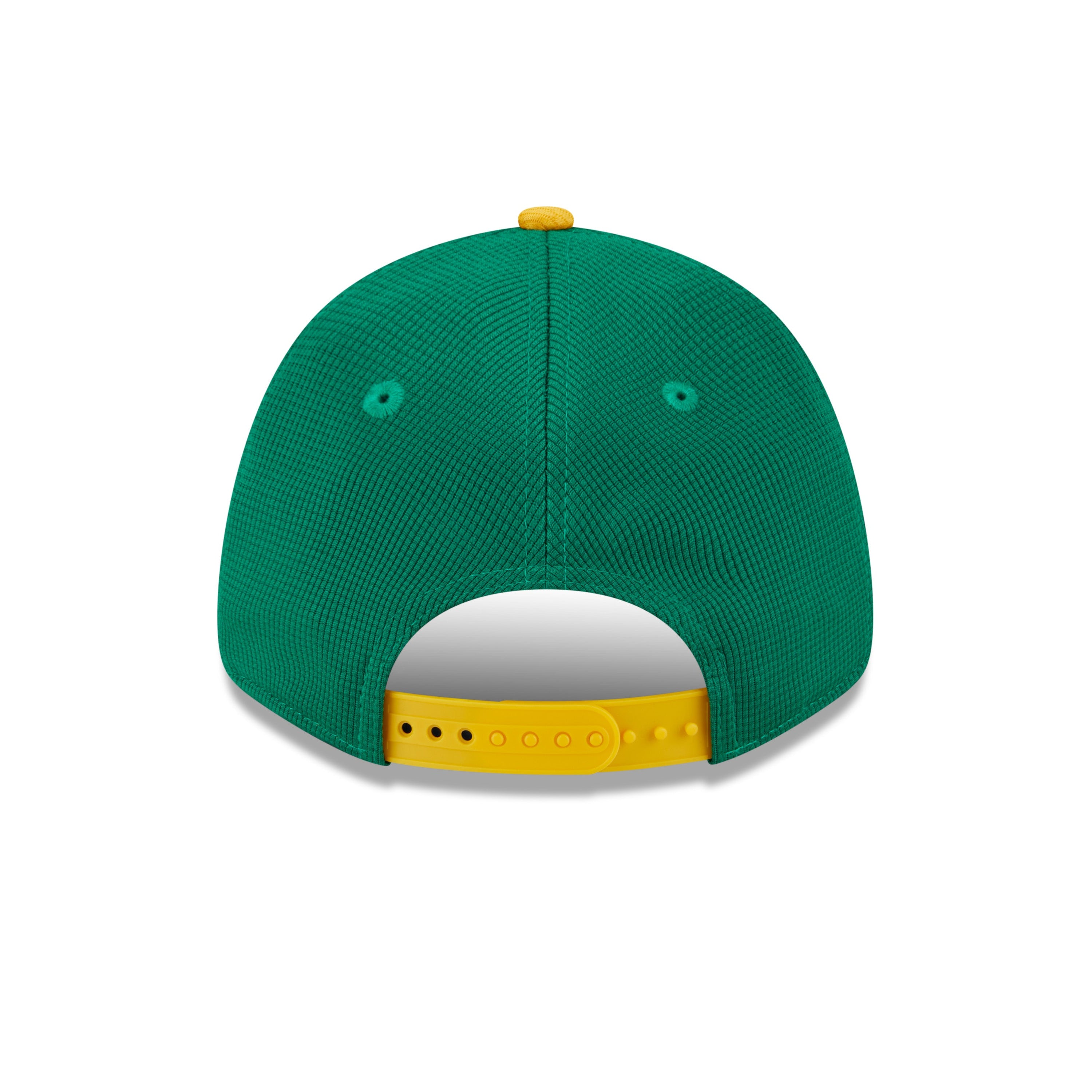 Oakland Athletics New Era 2025 MLB Batting Practice 9FORTY Stretch Snap Cap Grün - STADIUMDREAMS