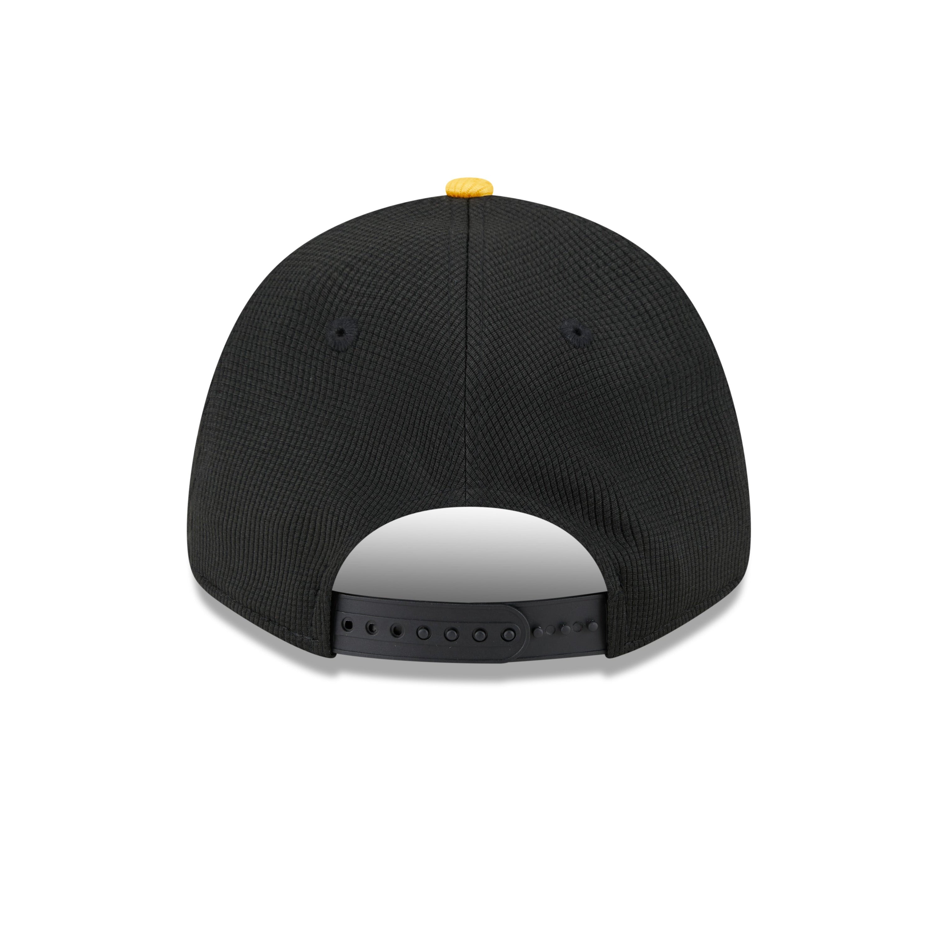 Pittsburgh Pirates New Era 2025 MLB Batting Practice 9FORTY Stretch Snap Cap Schwarz - STADIUMDREAMS