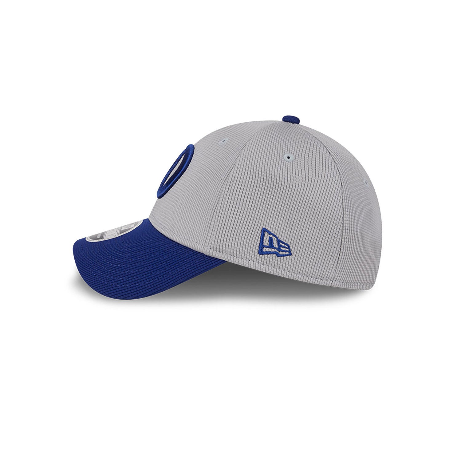 Los Angeles Dodgers New Era 2025 MLB Batting Practice 9FORTY Stretch Snap Cap Grau - STADIUMDREAMS