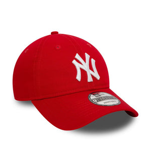 New York Yankees League Essential New Era 9TWENTY MLB Cap Rot - STADIUMDREAMS