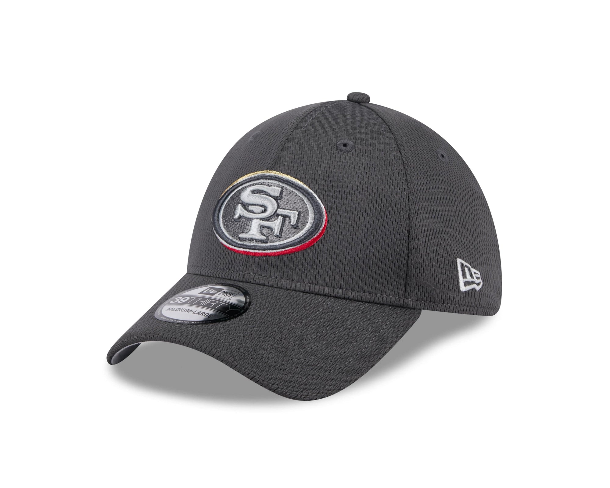 San Francisco 49ers 2024 NFL Draft New Era 39Thirty Flex Cap Grau - STADIUMDREAMS