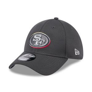 San Francisco 49ers 2024 NFL Draft New Era 39Thirty Flex Cap Grau - STADIUMDREAMS