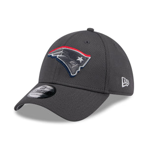 New England Patriots 2024 NFL Draft New Era 39Thirty Flex Cap Grau - STADIUMDREAMS