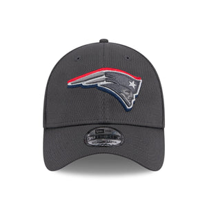 New England Patriots 2024 NFL Draft New Era 39Thirty Flex Cap Grau - STADIUMDREAMS