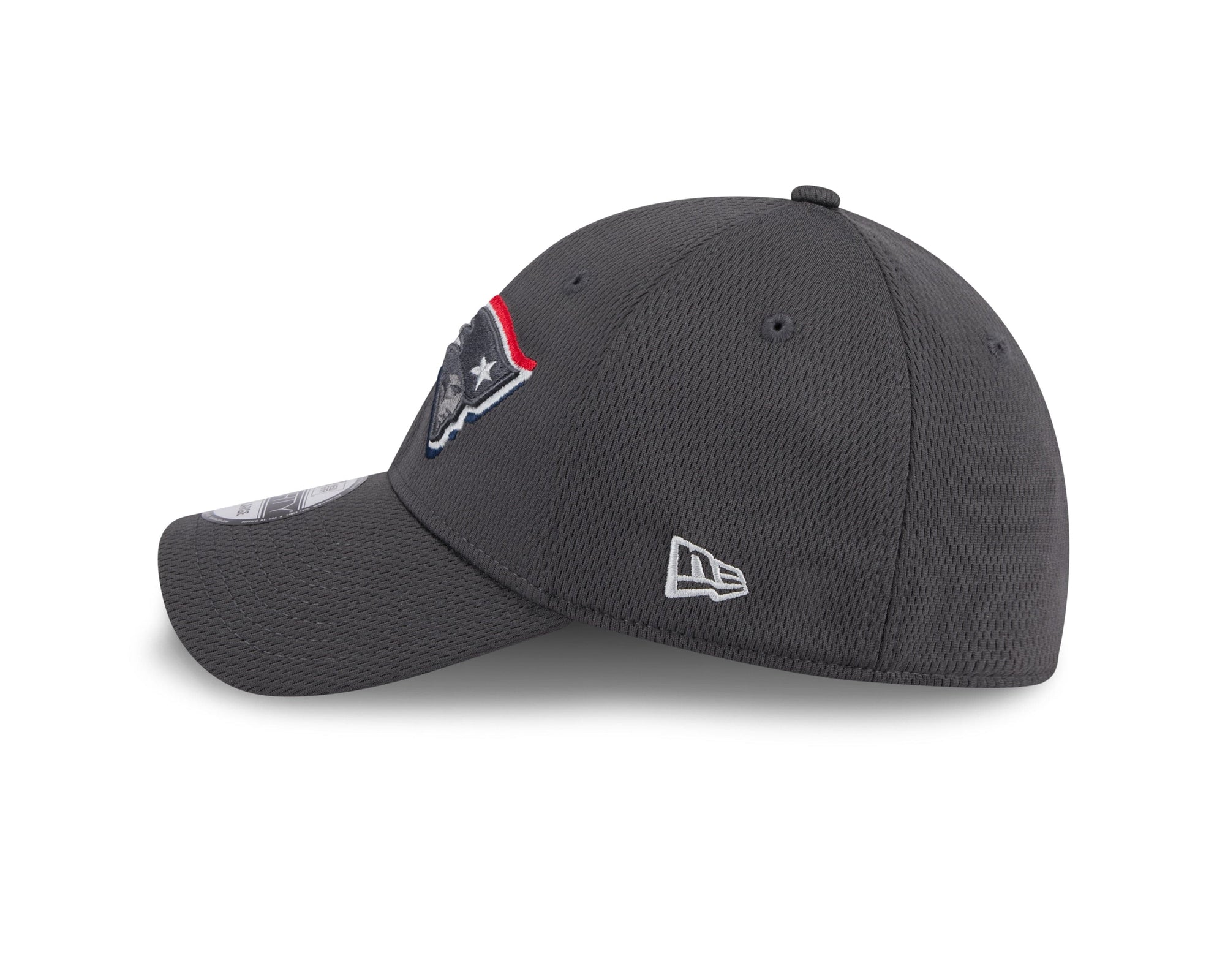 New England Patriots 2024 NFL Draft New Era 39Thirty Flex Cap Grau - STADIUMDREAMS