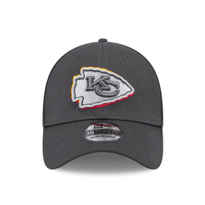 Kansas City Chiefs 2024 NFL Draft New Era 39Thirty Flex Cap Grau - STADIUMDREAMS