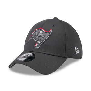 Tampa Bay Buccaneers 2024 NFL Draft New Era 39Thirty Flex Cap Grau - STADIUMDREAMS