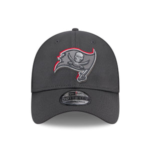 Tampa Bay Buccaneers 2024 NFL Draft New Era 39Thirty Flex Cap Grau - STADIUMDREAMS