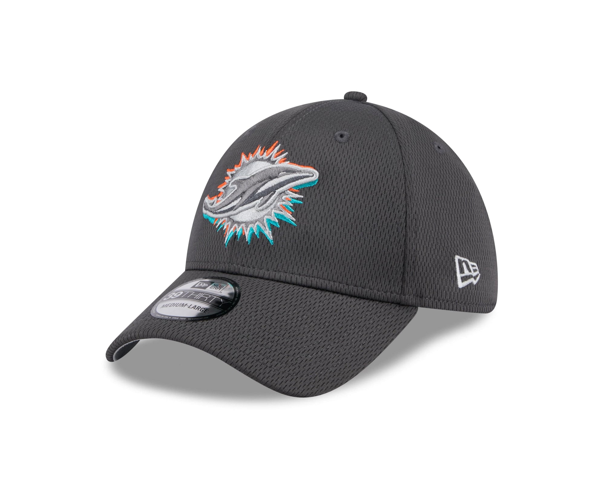 Miami Dolphins 2024 NFL Draft New Era 39Thirty Flex Cap Grau - STADIUMDREAMS