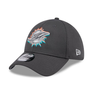 Miami Dolphins 2024 NFL Draft New Era 39Thirty Flex Cap Grau - STADIUMDREAMS