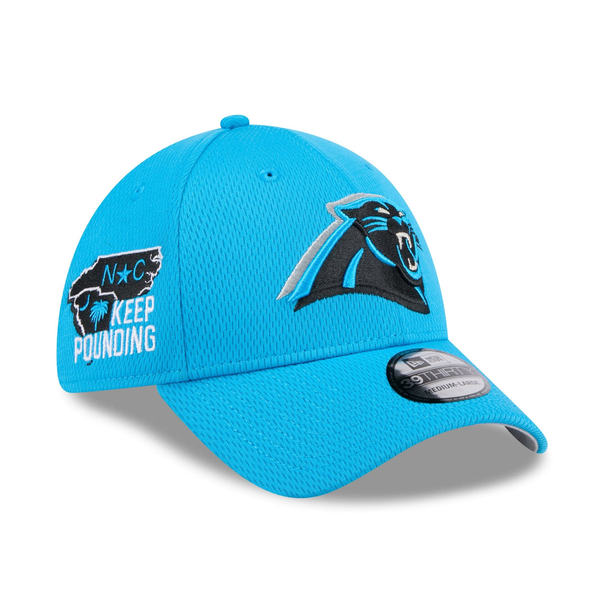 Carolina Panthers 2024 NFL Draft New Era 39Thirty Flex Cap Blau - STADIUMDREAMS