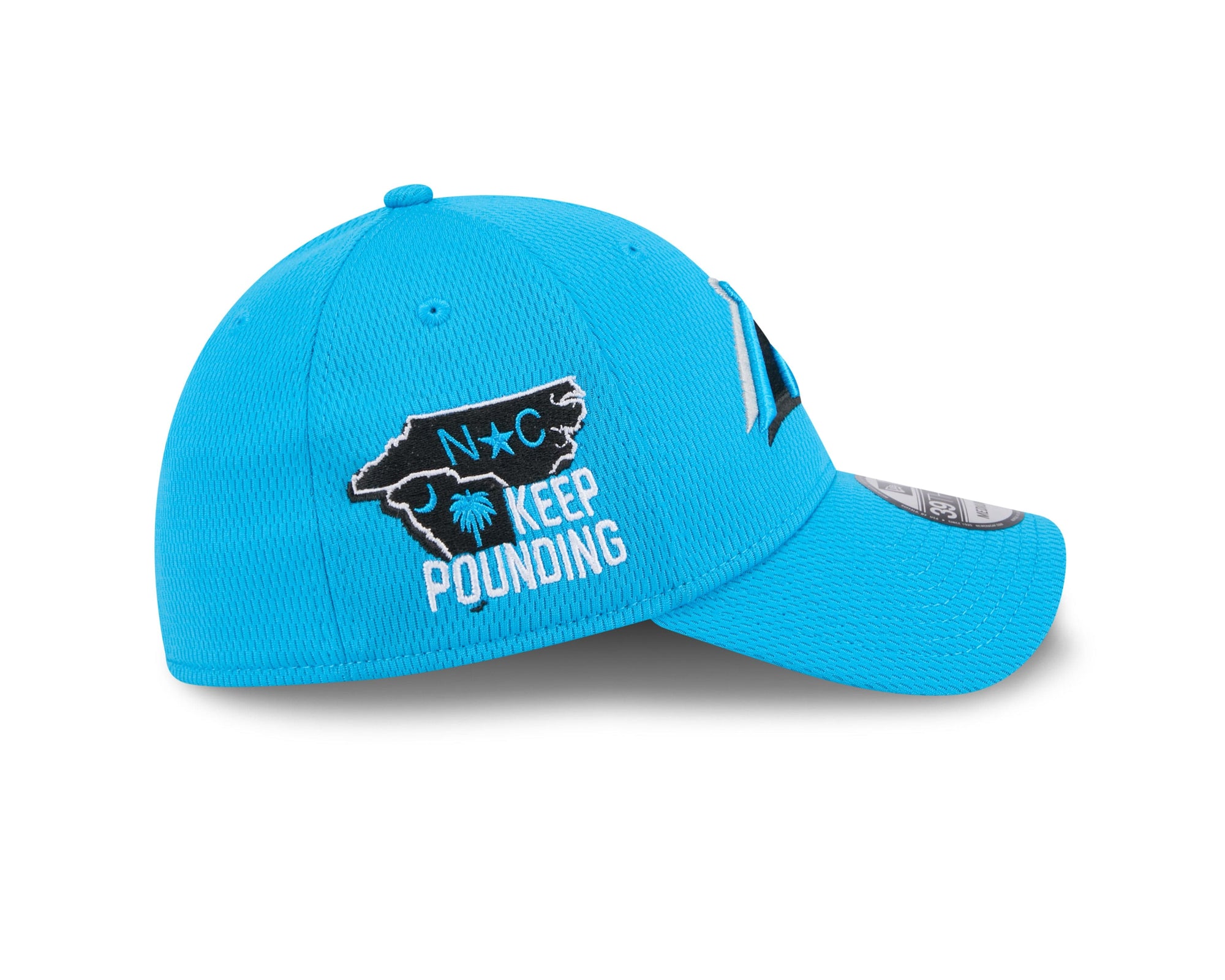 Carolina Panthers 2024 NFL Draft New Era 39Thirty Flex Cap Blau - STADIUMDREAMS