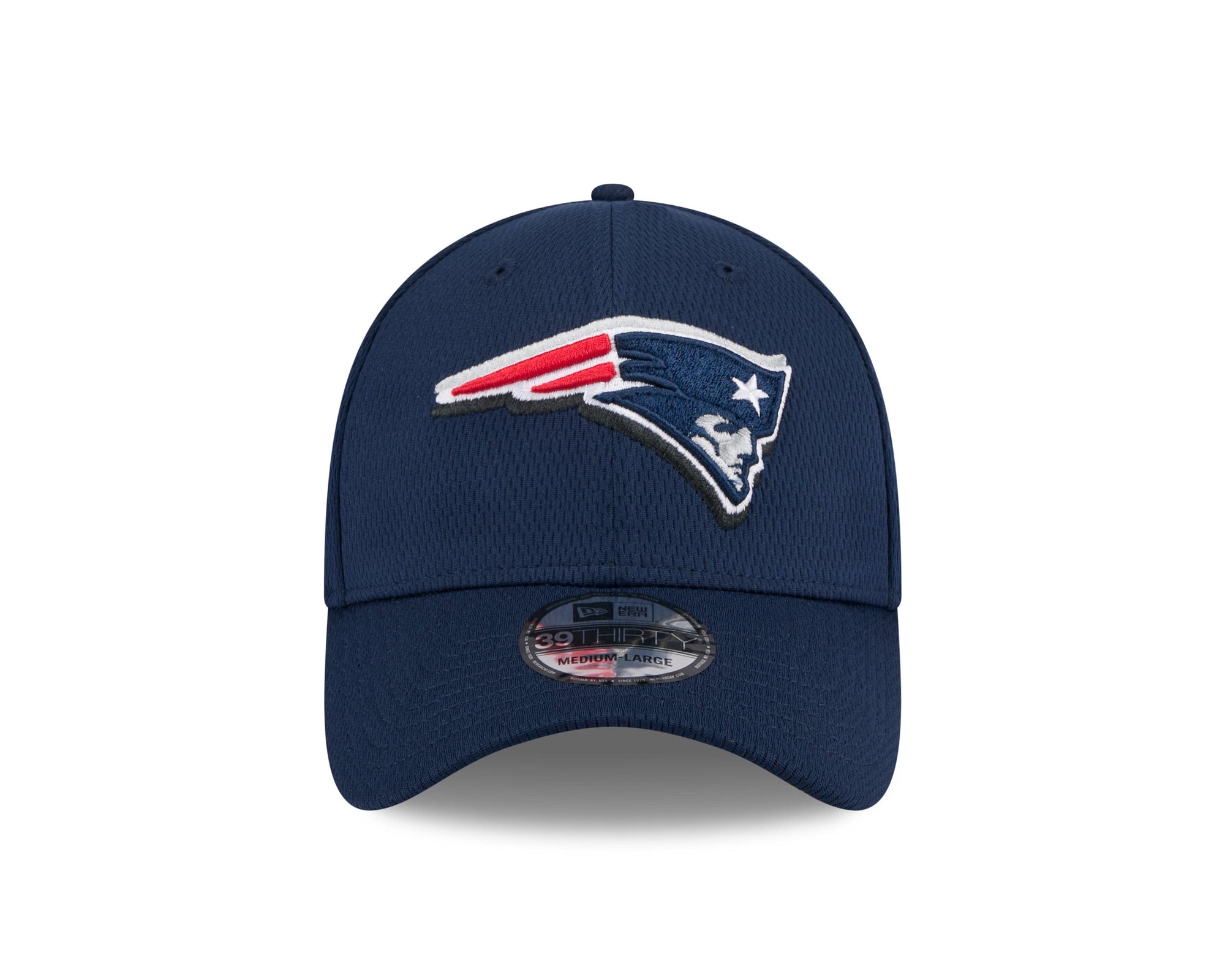 New England Patriots 2024 NFL Draft New Era 39Thirty Flex Cap Navy - STADIUMDREAMS