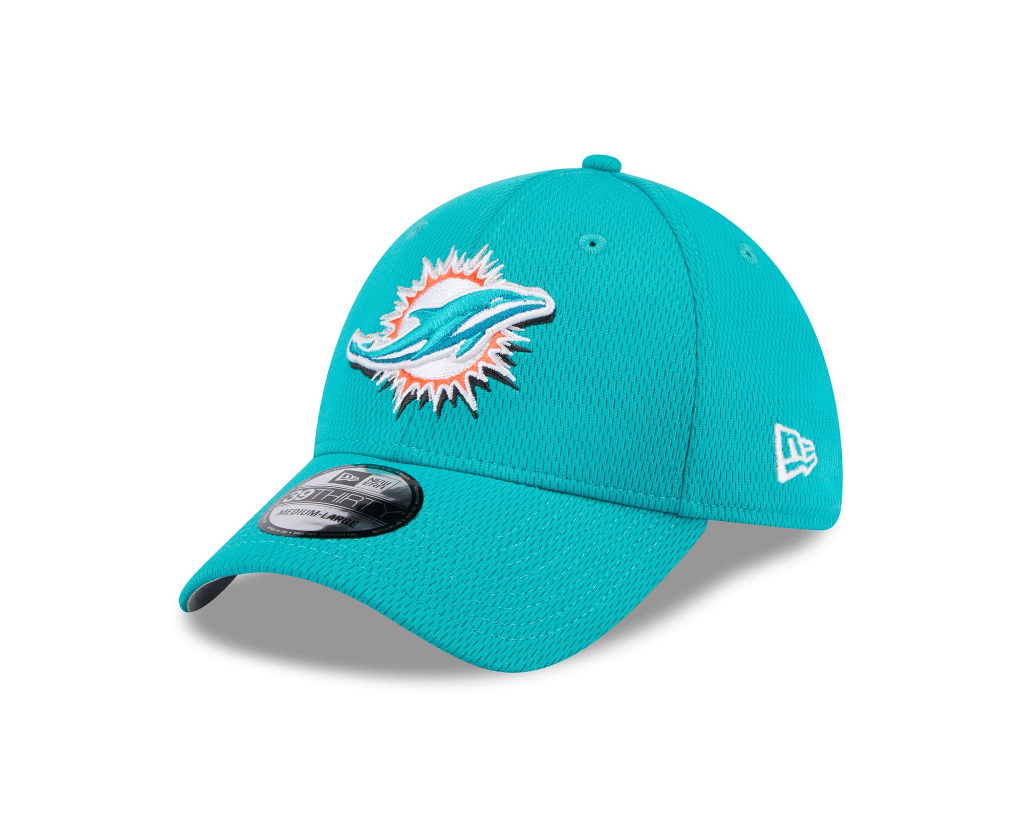 Miami Dolphins 2024 NFL Draft New Era 39Thirty Flex Cap Türkis - STADIUMDREAMS