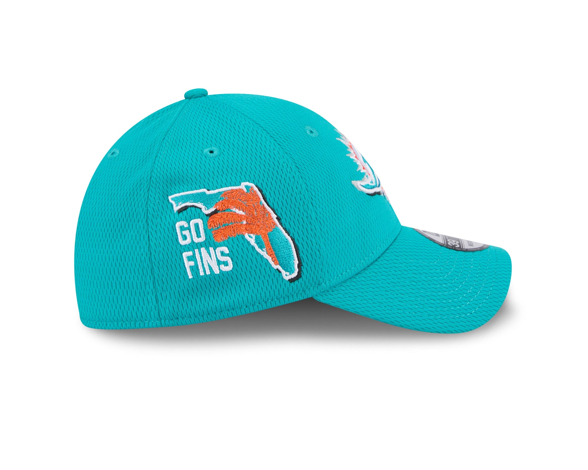 Miami Dolphins 2024 NFL Draft New Era 39Thirty Flex Cap Türkis - STADIUMDREAMS